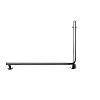 Colombo Design Complementi Поручень для инвалидов, с держателем для т/б, цвет: chrome B9732.CR