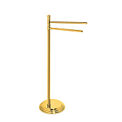 Colombo Design Hermitage Стойка с 2-мя полотенцедержателями h84,7 см, цвет: gold B3338.HPS