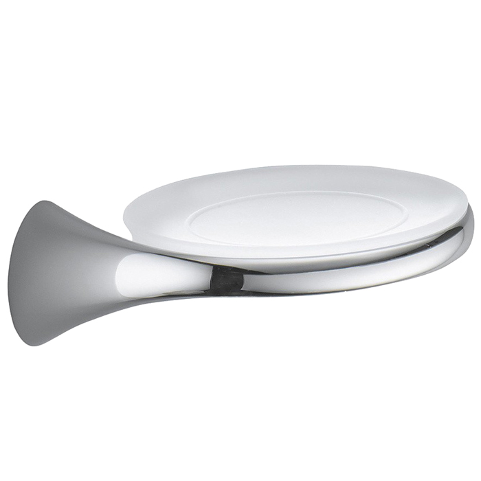 Colombo Design Link Мыльница, запасная часть, без держателя, латунь, цвет: white B2451-VAN