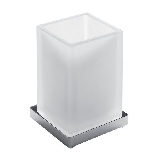 Colombo Design Look Стакан для ванной запасной, матовое стекло, цвет: white B1652-VAN