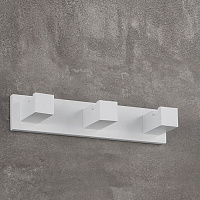 Colombo Design Look Крючок для полотенец, подвесной, тройной, цвет: matt white BLC37.BM