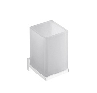 Colombo Design Look Стакан подвесной, матовое стекло, латунь, цвет: matt white B1602.BM-VAN