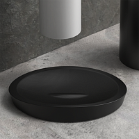 Colombo Design Plus Мыльница настольная, латунь, цвет: matt black W4940.NM