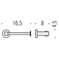 Colombo Design Plus Держатель туалетной бумаги, подвесной, цвет: vintage W4908.VL