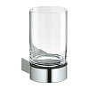 Keuco Plan Акриловый стакан с держателем в комплекте, цвет: хром 14950 010100