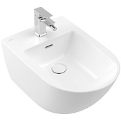 Villeroy & Boch Subway 3.0 Биде 37,5х56х27 см, 1 отв., подвесное, цвет: белый камень 447000RW