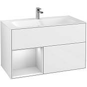 Villeroy & Boch Тумба под раковину, цвет: белый F030MTGF