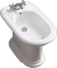 Cezares Liza Биде напольное, цвет: белый CZR-619