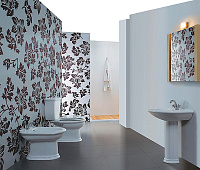 Cezares Liza Биде напольное, цвет: белый CZR-619