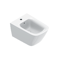 Catalano Green Биде подвесное 37x55 см, 1 отв., с переливом, покр. Cataglaze, цвет: белый глянцевый 0418551001