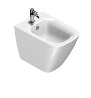 Catalano Green Биде напольное 37x55 см, 1 отв., с переливом, покр. Cataglaze, цвет: белый глянцевый 0419551001