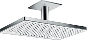 Hansgrohe Rainmaker Select Верхний душ 47x30 EcoSmart, 2jet, кронштейн потолочный, цвет:хром/белый 24014400