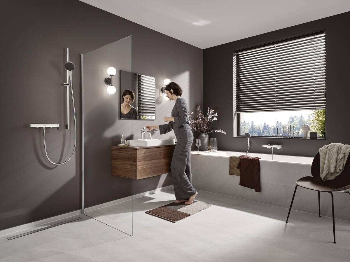 Hansgrohe Pulsify Select S Ручной душ 3 вида струи Relaxation, цвет: хром 24110000