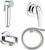 Grohe BauCurve Гигиенический душ, 3,6х6,2хh16,2 см, лейка 3,6 см, шланг 125 см, цвет: хром 124899