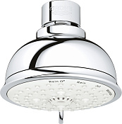 Grohe Tempesta Rustic 100 Верхний душ, 10х10хh8,8 см, душ 10 см, латунь/пластик, цвет: хром 27610001