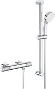 Grohe Grohtherm 1000 Performance Душевой комплект, лейка 10 см, шланг 175 см, цвет: хром 34783000