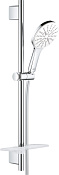 Grohe Rainshower SmartActive Душевой гарнитур, 13х13,9хh63 см, цвет: хром/белый 26576LS0