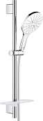 Grohe Rainshower SmartActive Душевой гарнитур, 15х13,9хh63 см, цвет: хром/белый 26592LS0