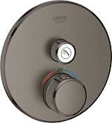 Grohe Grohtherm SmartControl Смеситель для душа, 15,8х4,3хh15,8 см, цвет: темный хром 29118AL0