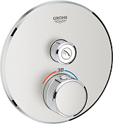 Grohe Grohtherm SmartControl Смеситель для душа, 15,8х4,3хh15,8 см, цвет: сталь 29118DC0