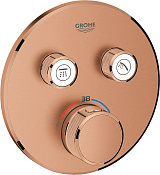 Grohe Grohtherm SmartControl Смеситель для душа, 15,8х4,3хh15,8 см, цвет: медь 29119DL0