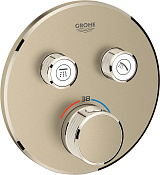 Grohe Grohtherm SmartControl Смеситель для душа, 15,8х4,3хh15,8 см, цвет: матовый никель 29119EN0