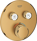 Grohe Grohtherm SmartControl Смеситель для душа, 15,8х4,3хh15,8 см, цвет: золото 29119GN0