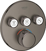 Grohe Grohtherm SmartControl Смеситель для душа, 15,8х4,3хh15,8 см, цвет: темный хром 29121AL0