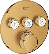 Grohe Grohtherm SmartControl Смеситель для душа, 15,8х4,3хh15,8 см, цвет: золото 29121GN0