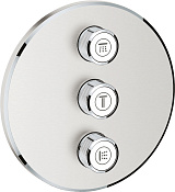 Grohe Grohtherm SmartControl Переключатель потоков, 15,8х3хh15,8 см, цвет: сталь 29122DC0