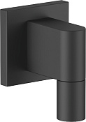 DornBracht Symetrics Шланговое подключение, 6х7,8хh7,1 см, латунь, цвет: черный 28450980-33