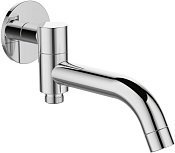 Belbagno Ancona Излив для ванны с душем 5,5х20,5хh10,5 см, подводка 1/2, цвет: хром ANCONA-BCA-CRM