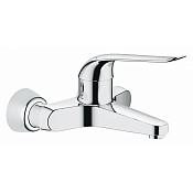 Grohe Euroeco Special Смеситель для раковины, настенный, вынос 20,5 см, цвет: хром 32778000