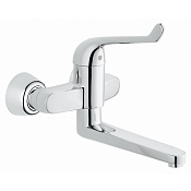 Grohe Euroeco Special Смеситель для раковины, рычаг 17 см, вынос 25,6 см, цвет: хром 32793000