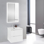 Belbagno Etna База под раковину 60x39 см, подвесная, цвет: Bianco Lucido ETNA39-600/390-2C-SO-BL-P