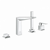 Grohe Allure Brilliant Смеситель для ванны, на 4 отверстия, на борт, цвет: хром 19787001