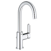 Grohe BauEdge Смеситель для раковины, сливной гарнитур, L-Size, цвет: хром 23760000