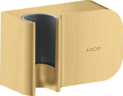 Axor One Porter Шланговое подключение с держателем, цвет: шлифованное золото 45723250