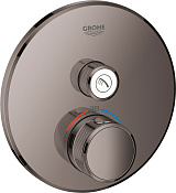 Grohe Grohtherm SmartControl Смеситель для душа, 15,8х4,3хh15,8 см, цвет: темный хром 29118A00