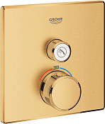 Grohe Grohtherm SmartControl Смеситель для душа, 15,8х4,3хh15,8 см, цвет: золото 29123GN0