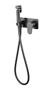 Boheme Spectre Гигиенический душ со смесителем и встраиваемой частью, цвет: gun metall 457-GM