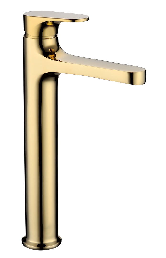 Boheme Spectre Смеситель для раковины высота излива 24,7 см, без донного клапана, цвет: gold 452-G