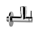 Gessi Запорный кран-фильтр под раковину с подводом воды на 1/2”, цвет: хром 01411#299