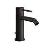 Gessi 316 Flessa Смеситель для биде, однорычажный, с донным клапаном, цвет: matte black 54007#299