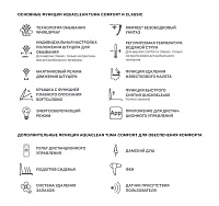 Geberit AquaClean Tuma Comfort Унитаз-биде подвесной безобод. с крышкой микролифт цвет: белый глянц. 146.294.11.1