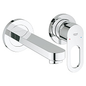 Grohe BauLoop Смеситель для раковины настенный встраиваемый, цвет: хром 20289000