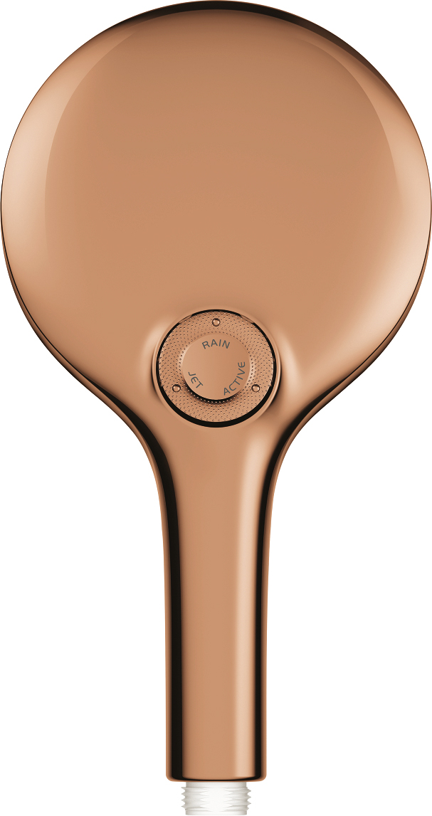 Grohe Rainshower SmartActive 130 Ручной душ, 3 вида струи, цвет: теплый закат 26574DA0