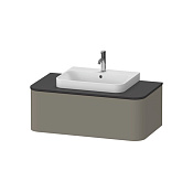 Duravit Happy D.2 Plus Тумба подвесная 100x55x35,4h см, для накладной рак., цвет: серый HP494109292