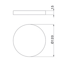 Cisal Vita Мыльница настольная из композита, цвет: Snow White VI0904904Q