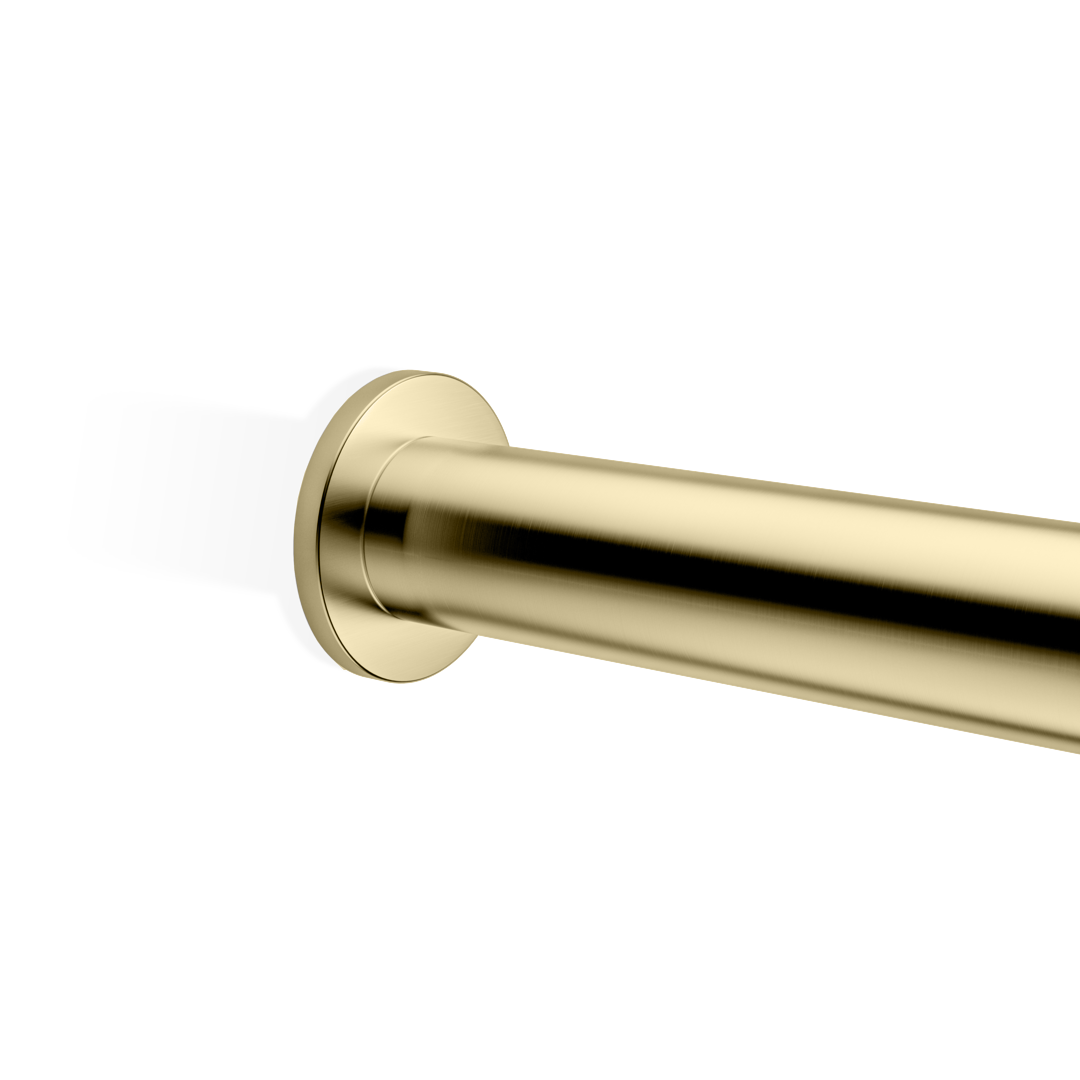 Decor Walther Mikado Крышка отверстия для полотенцедержателя, цвет: матовая латунь 0522211